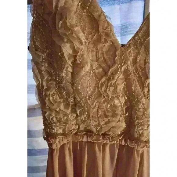 Soieblu Women's Bridal Fantasy Peach‎ Size Small Dress - Picture 2 of 8